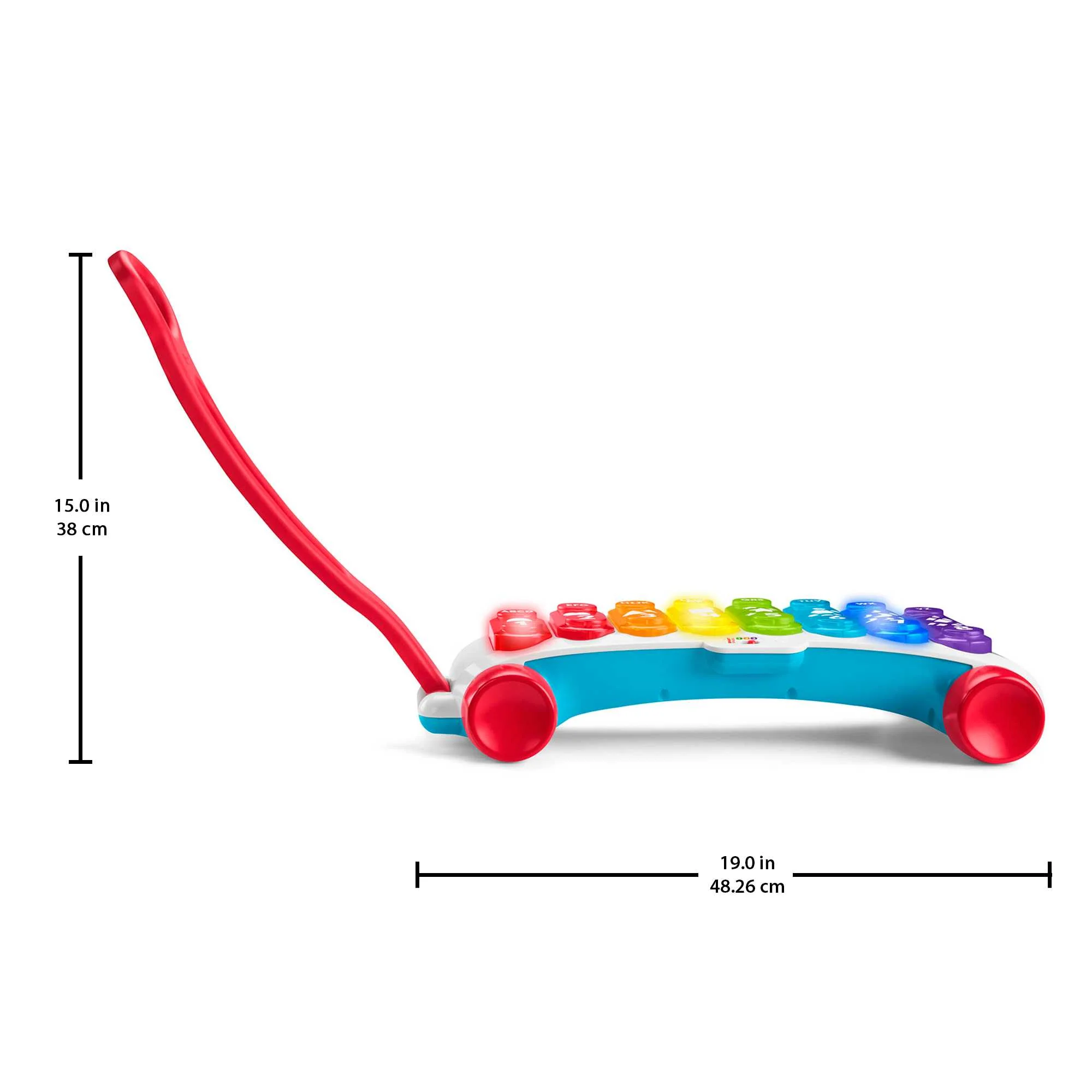Fisher-Price Giant Light-Up Xylophone Baby & Toddler Musical Learning Toy