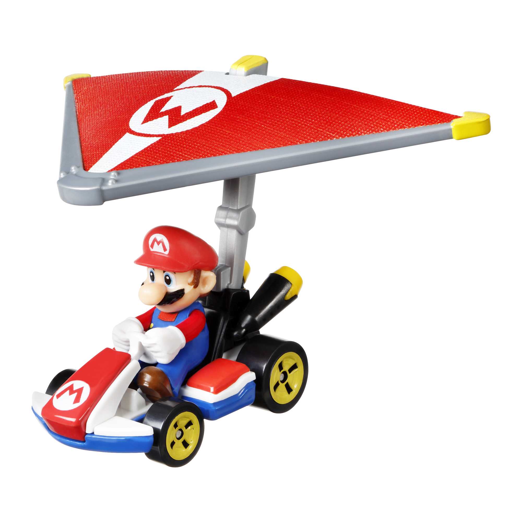 Hot Wheels Mario Kart Mario Standart Kart And Super Glider