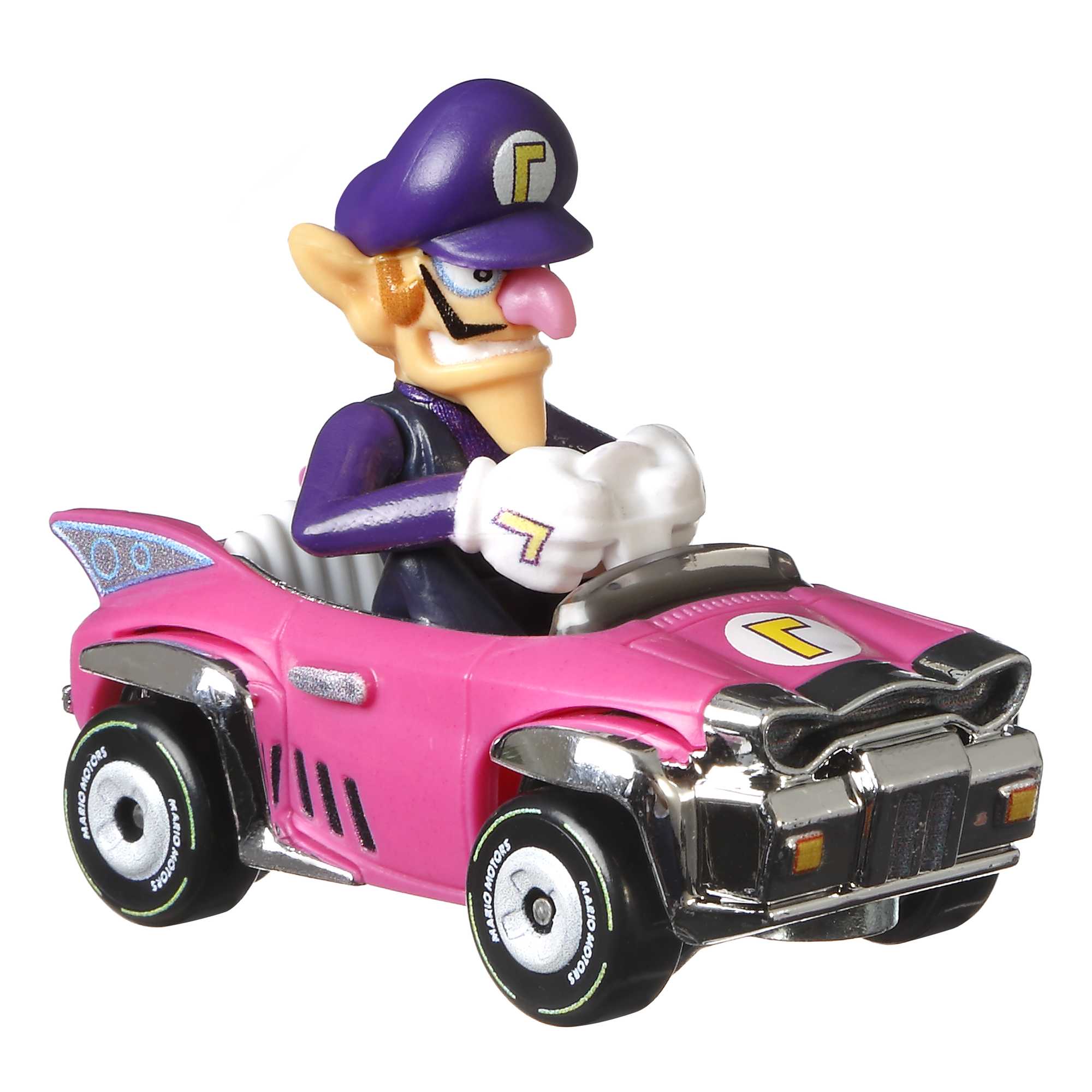 Hot Wheels Mario Kart Set Of 4 Toy Character Vehicles, Includes 1 Exclusive Mario Toy