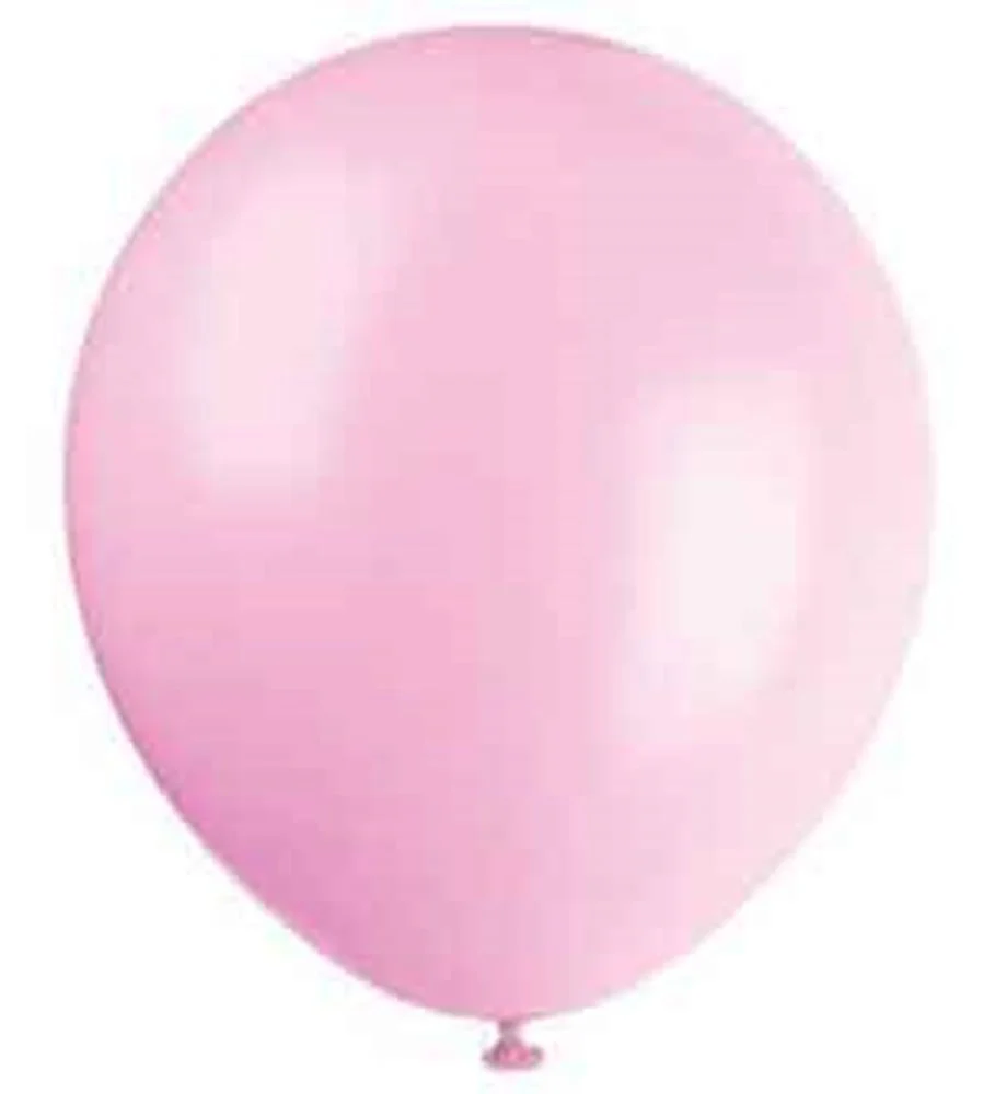 Petal Pink 12 inch Latex Balloons 10ct