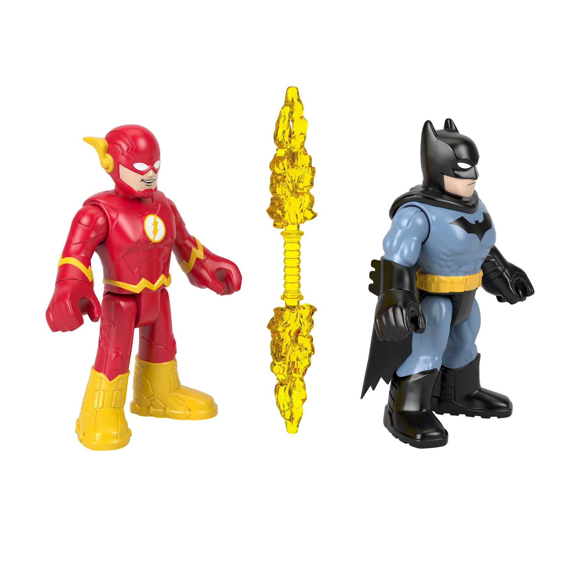 Imaginext DC Super Friends Batman And The Flash Figure Set, 3 Pieces, Preschool Toys