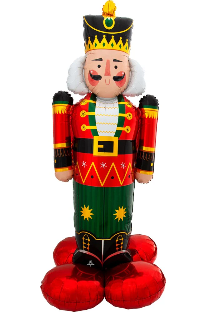 Anagram Christmas Nutcracker Airloonz 61in Foil Balloon