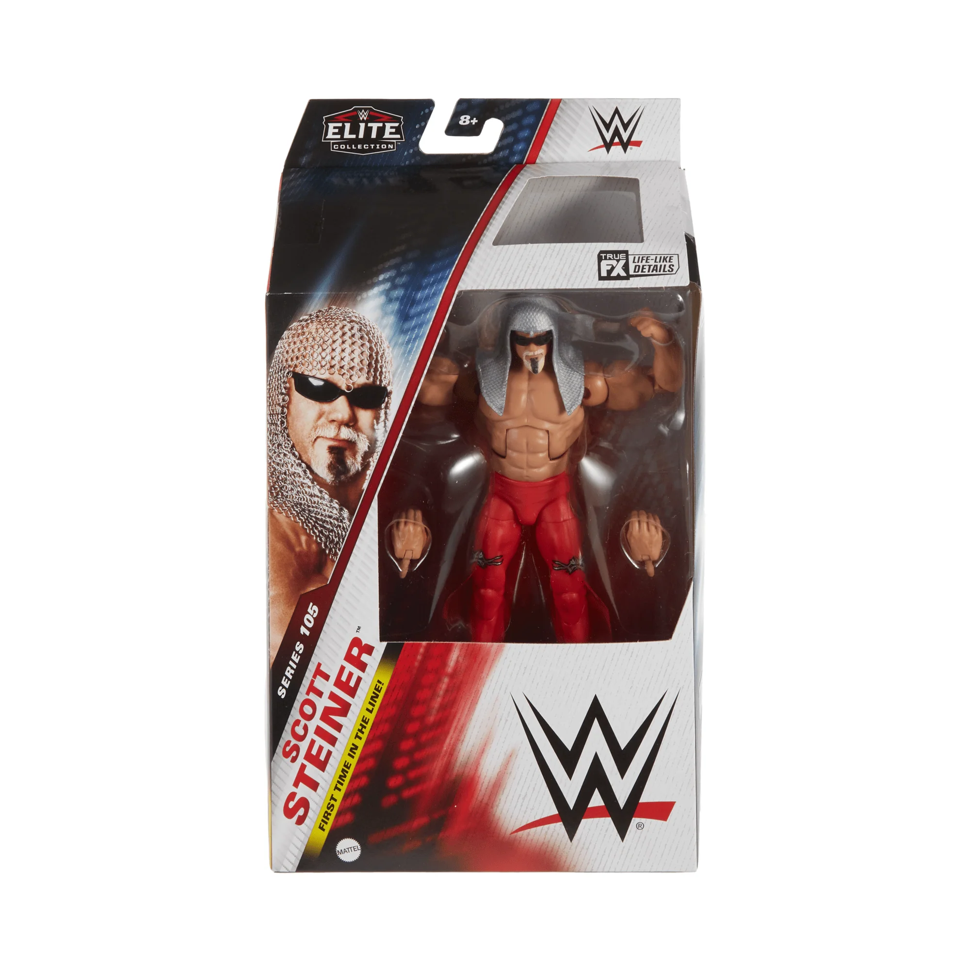 Wwe Collection Elite Figurine Articulée 15,24 Cm Scott Steiner