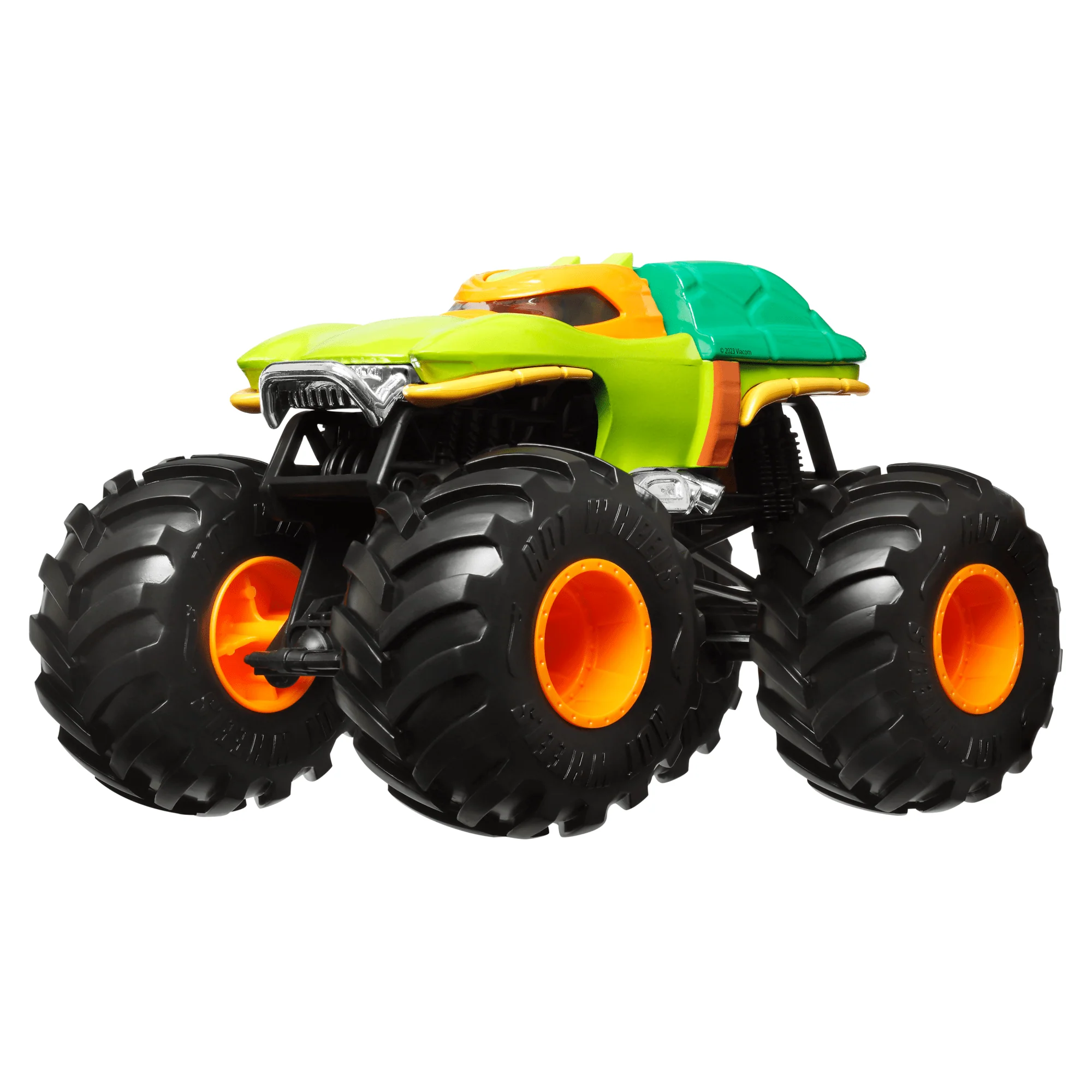 Hot Wheels Monster Trucks Veículo de Brinquedo Michaelangelo Escala 1:24