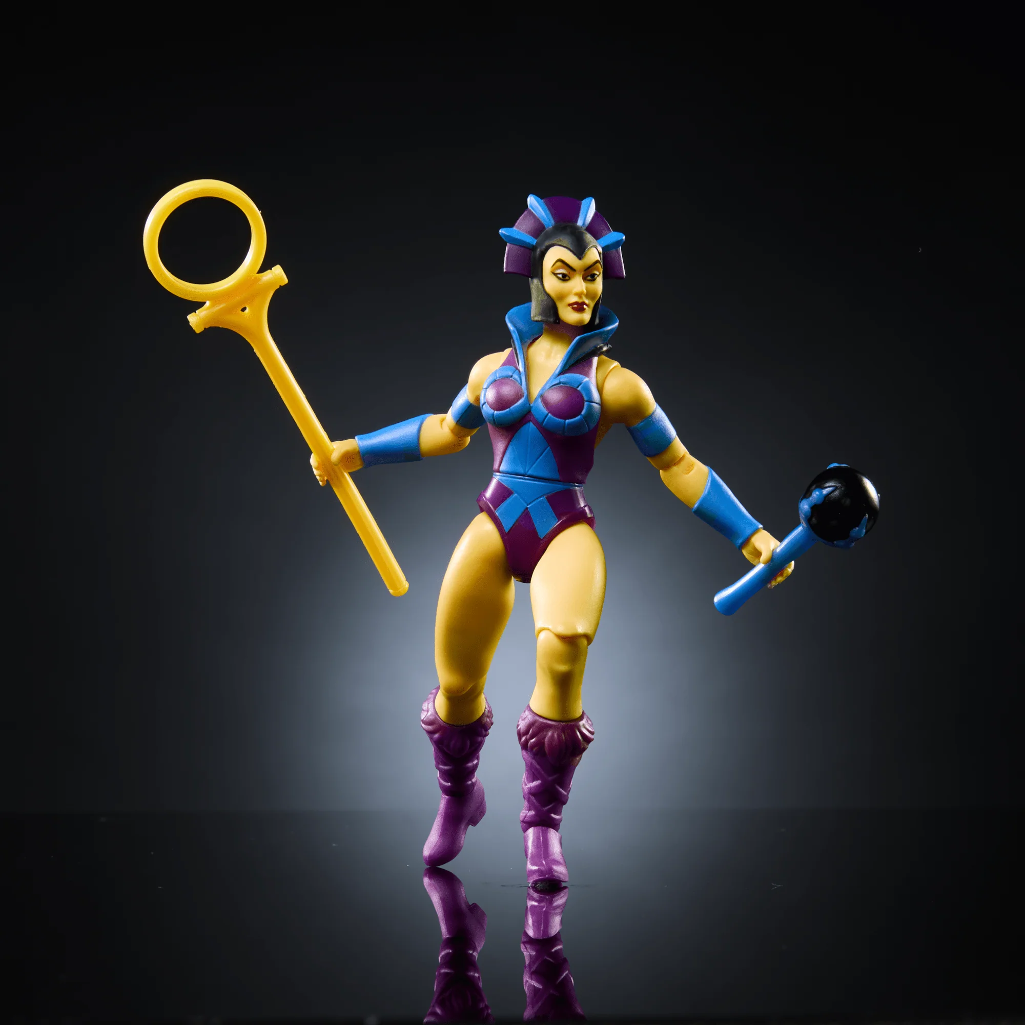 Masters Of The Universe Origins Cartoon Collection Evil-Lyn, Motu 5.5 Inch Action Figure Toy