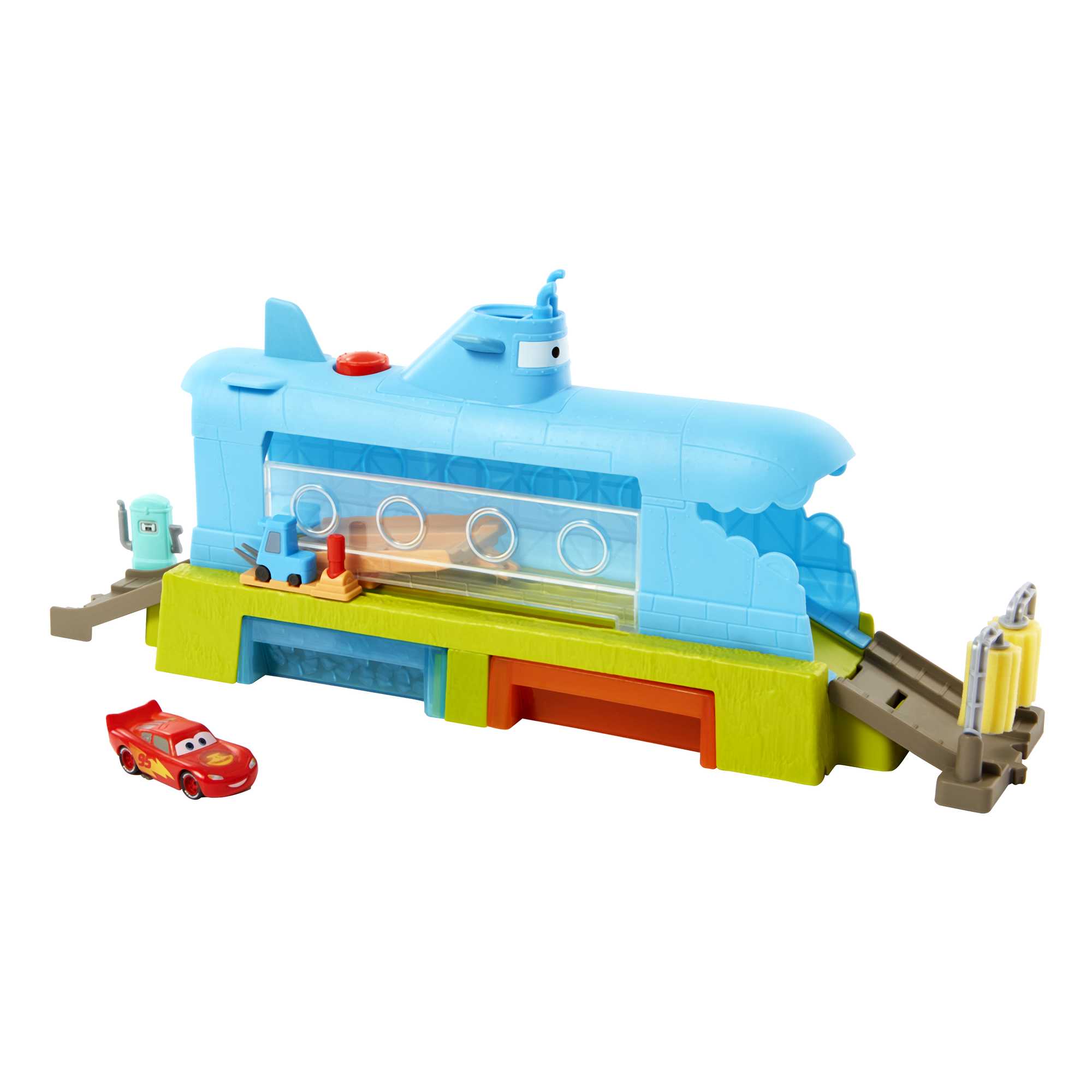 Disney And Pixar Cars Color Change Whale Car Wash Playset