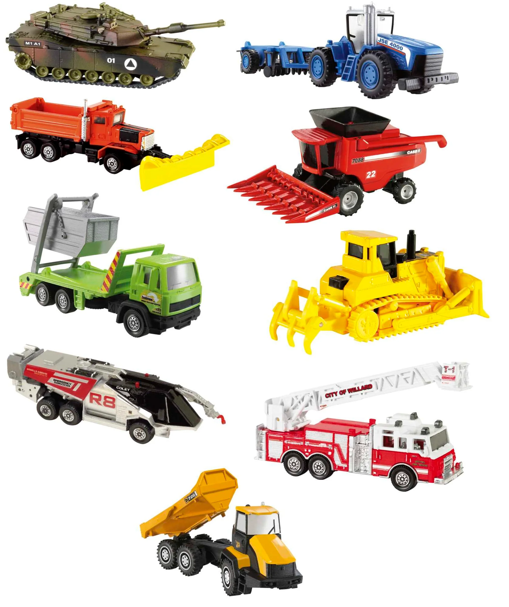 Matchbox Truck With Moving Parts, Working Rigs Toy Truck