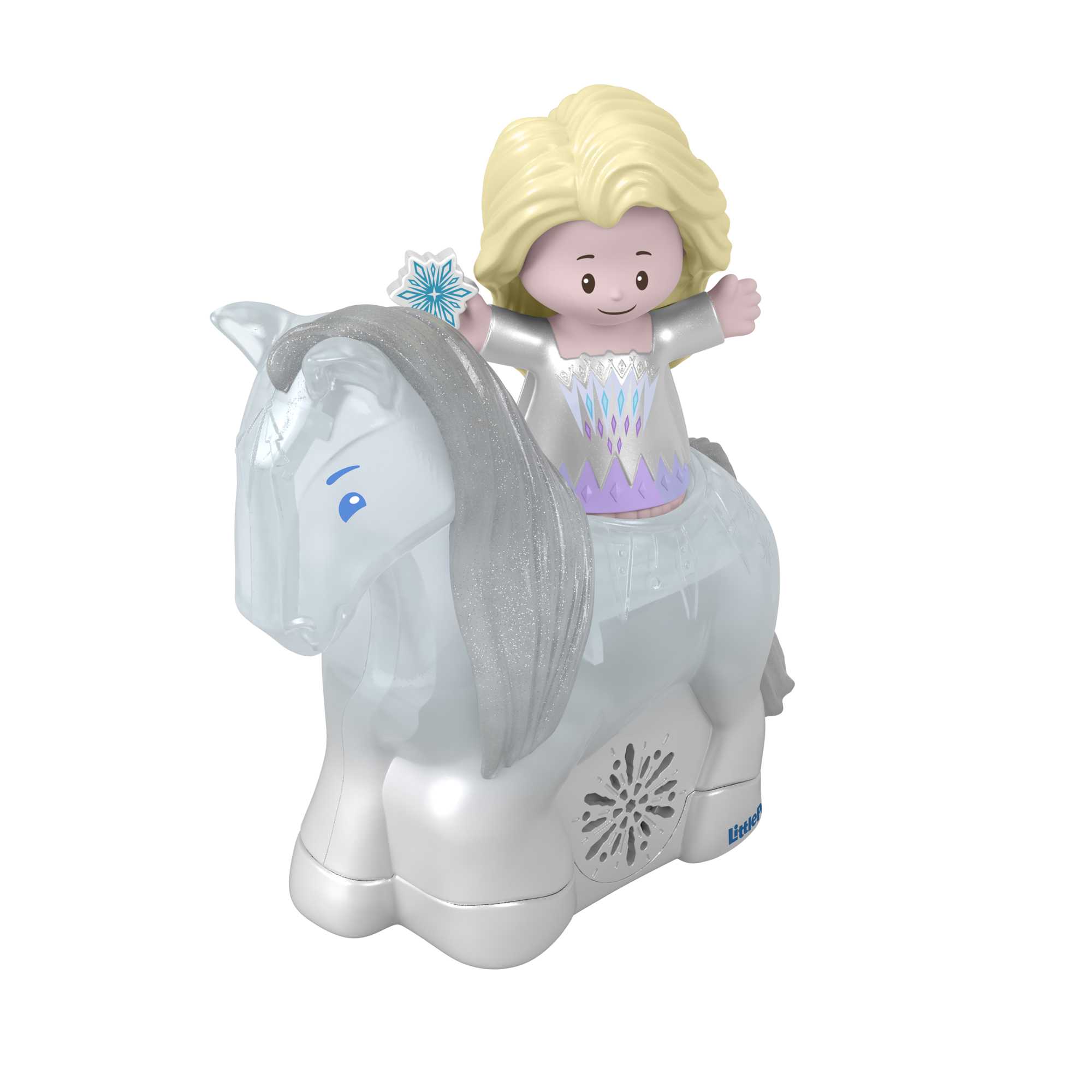 Disney Frozen Elsa & Nokk Little People Figure Set With Lights & Sounds For Toddlers