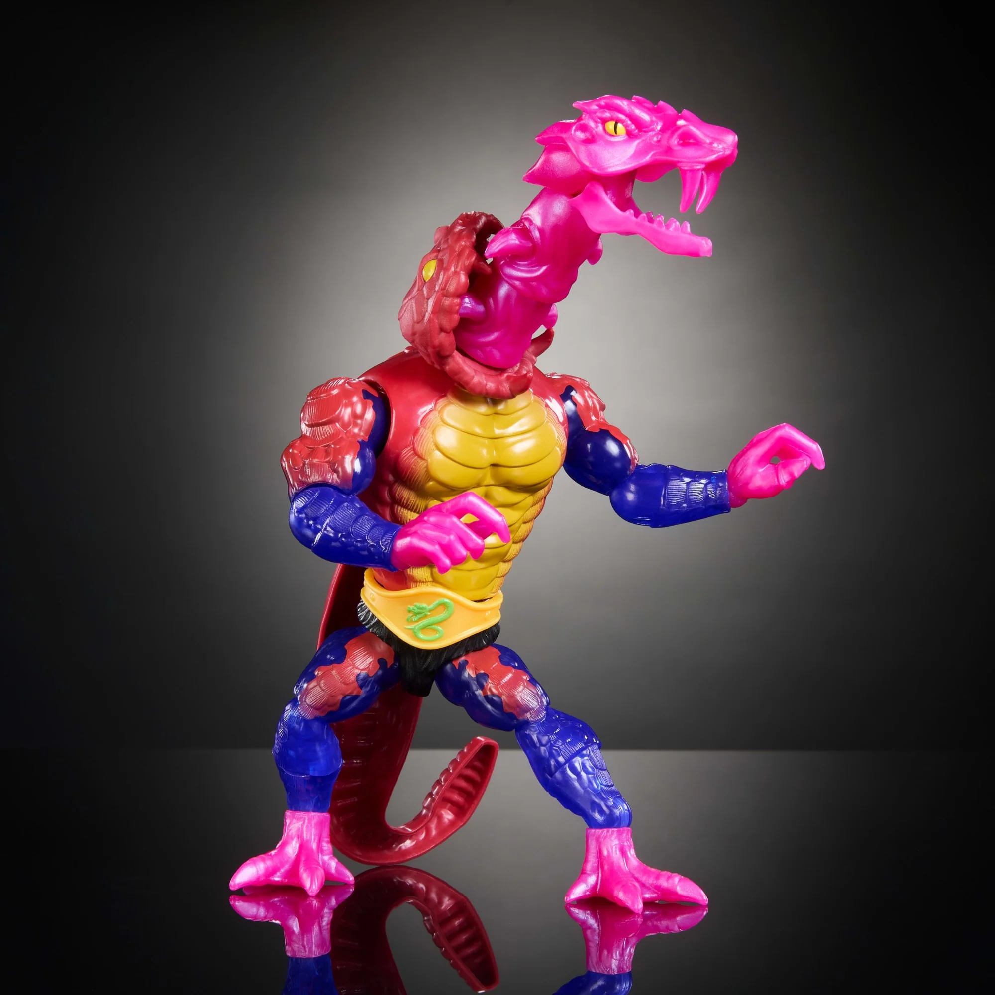Masters Universe Origins Turtles Of Grayskull Rattlor Action Figure, TMNT MOTU Reptile Wars Toy