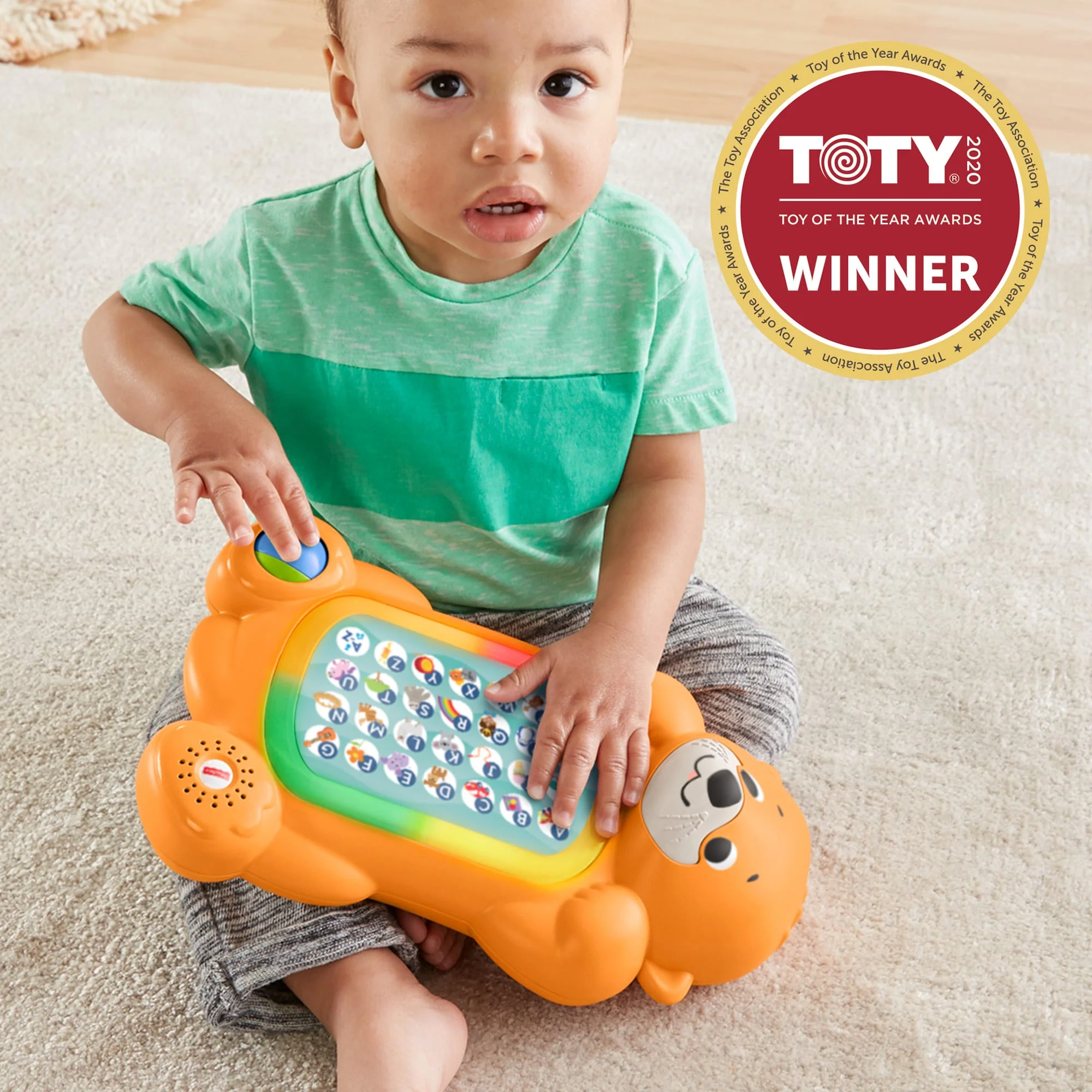 Fisher-Price Linkimals A To Z Otter, With Interactive Keyboard