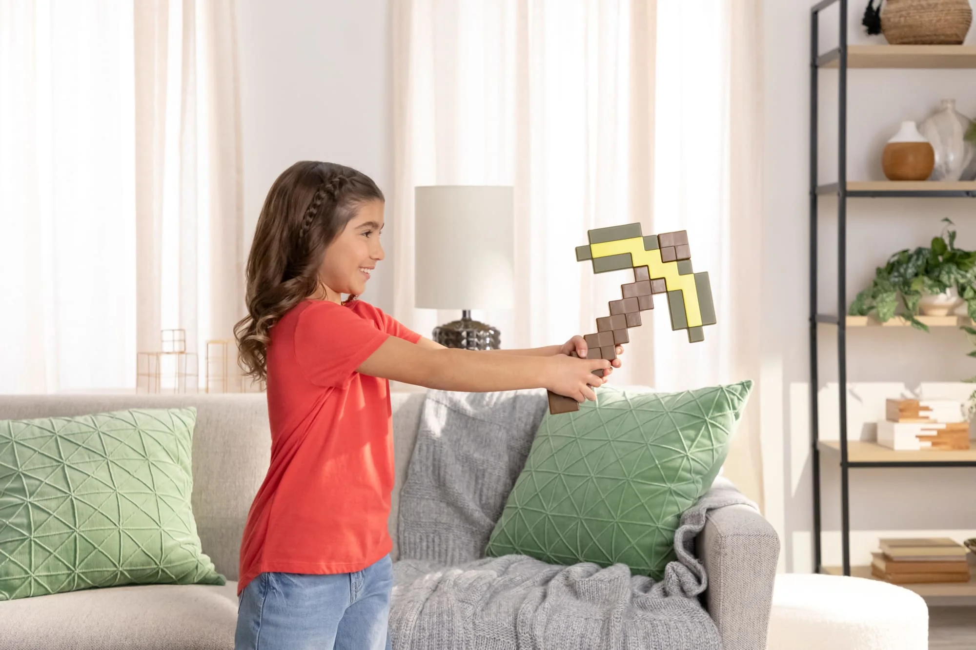 Minecraft Collection D’Accessoires Jeu de Rôle Style Pixélisé