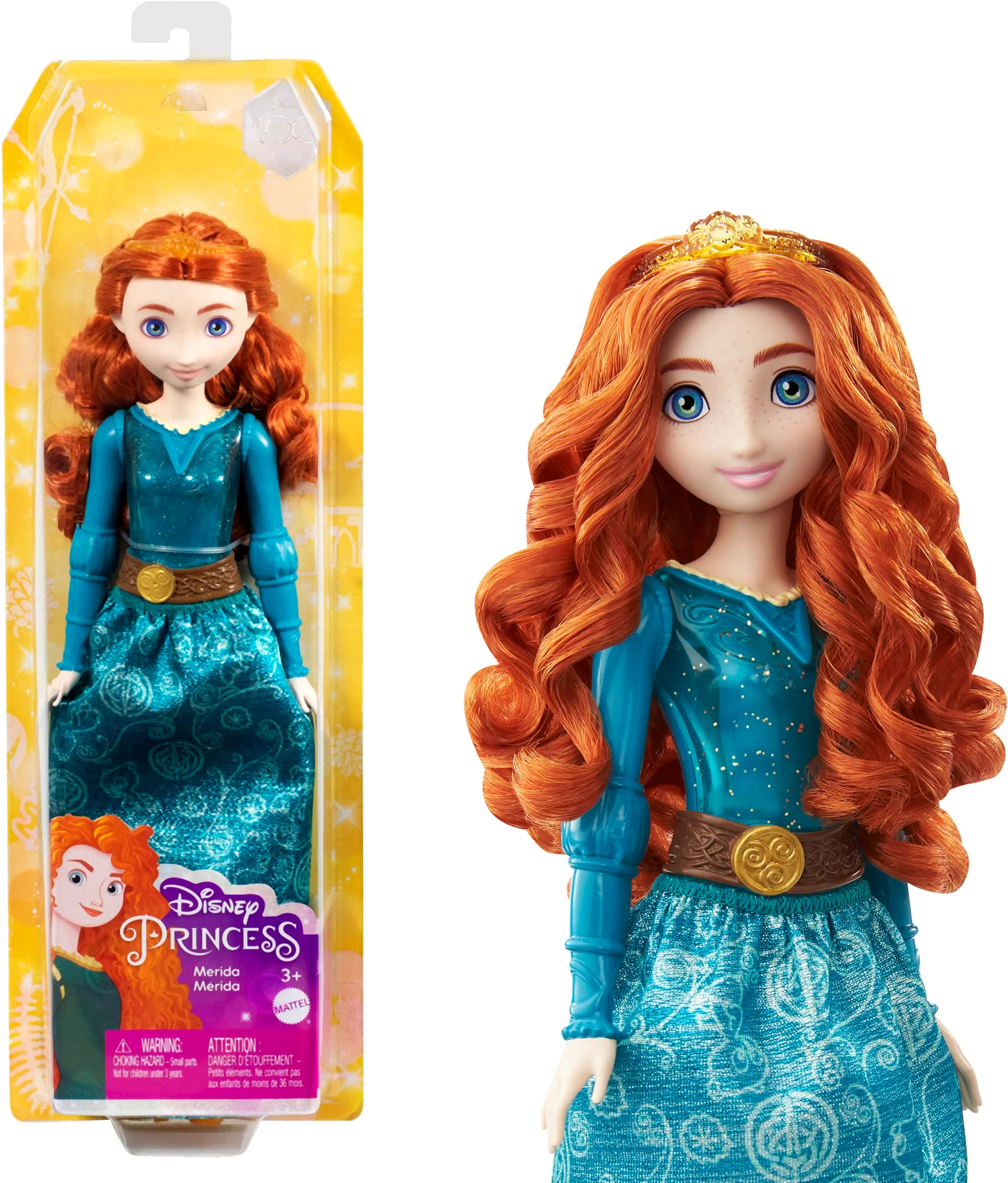 Disney Princess Merida Fashion Doll And Accessory, Toy Inspired By The Movie Brave