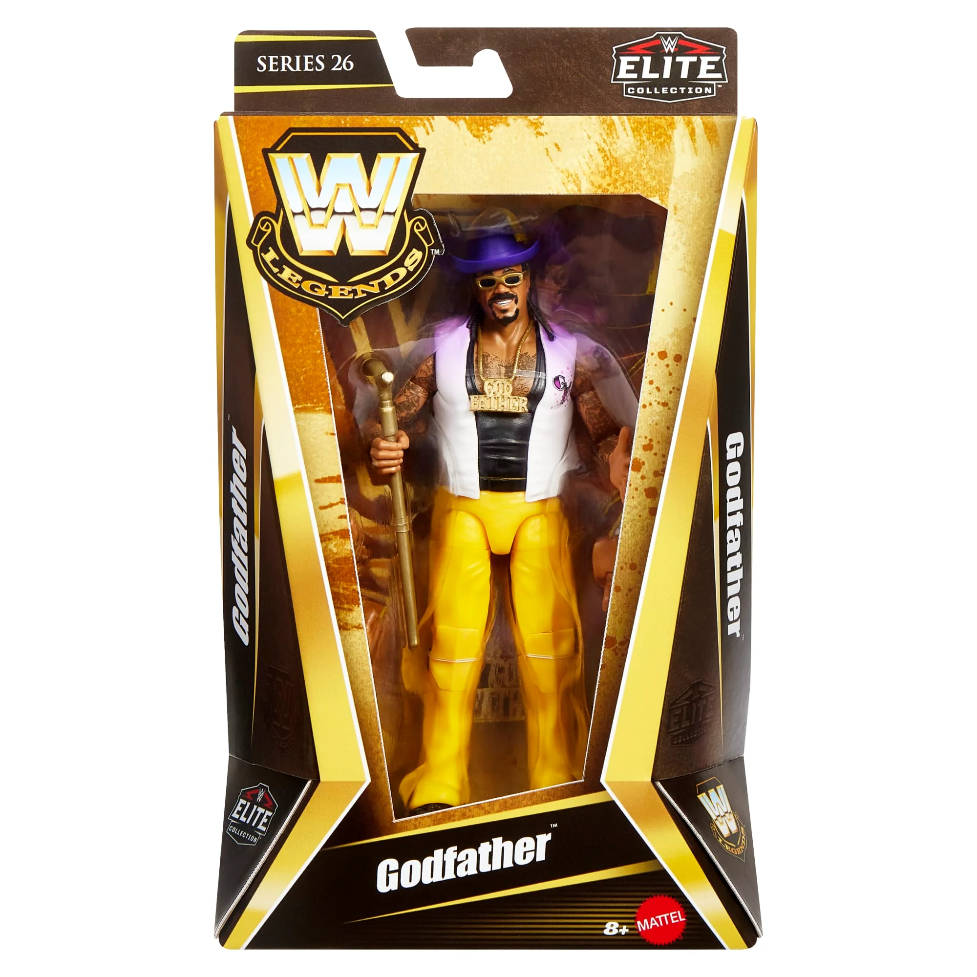 Wwe Collection Elite Legends Série26 Figurine Godfather