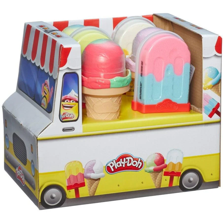 Play Doh Ice Pop Toy Filled with 3 Ounces of Non Toxic Play Doh Compound
