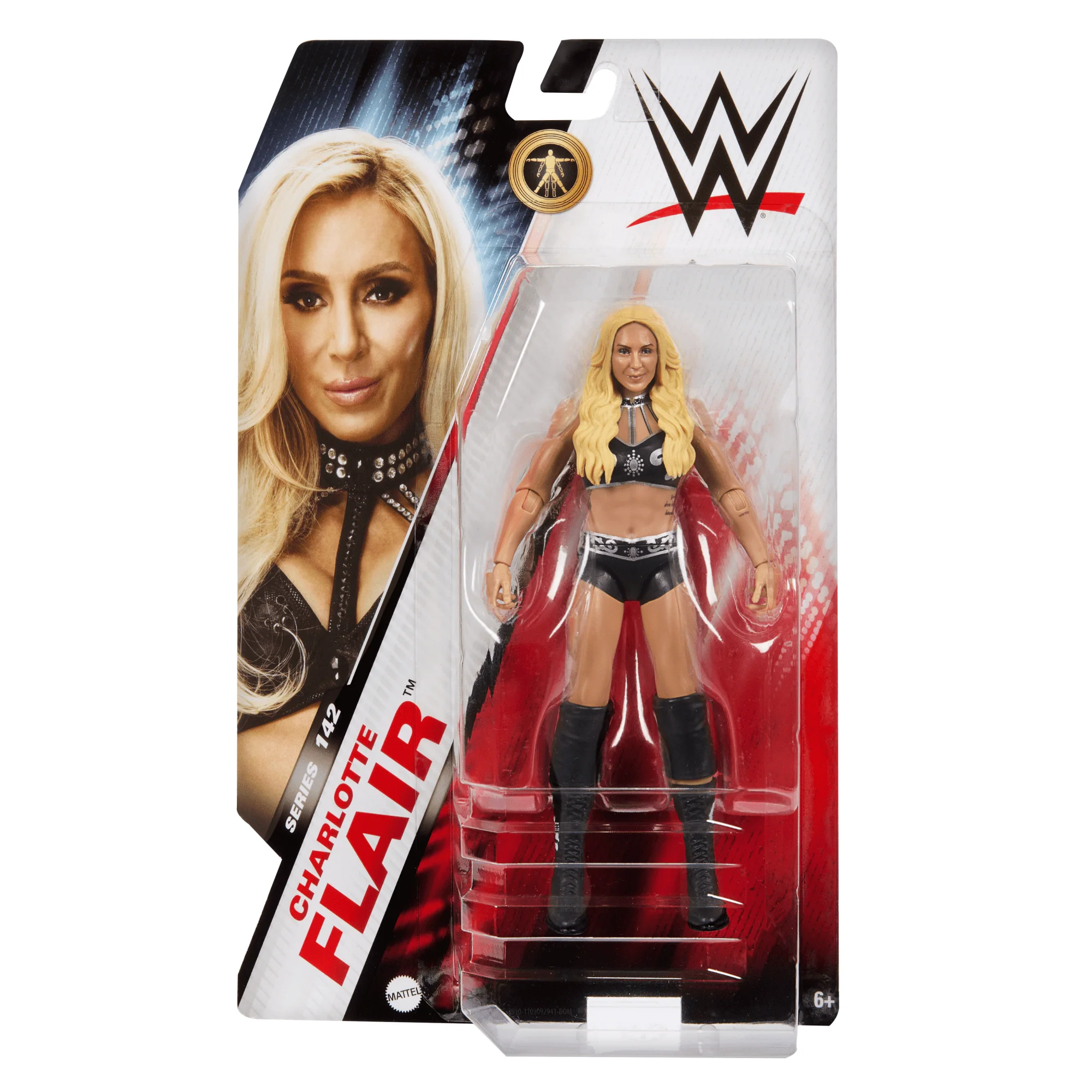 WWE Charlotte Flair Action Figure, 6-inch Collectible Superstar With Articulation & Life-Like Look