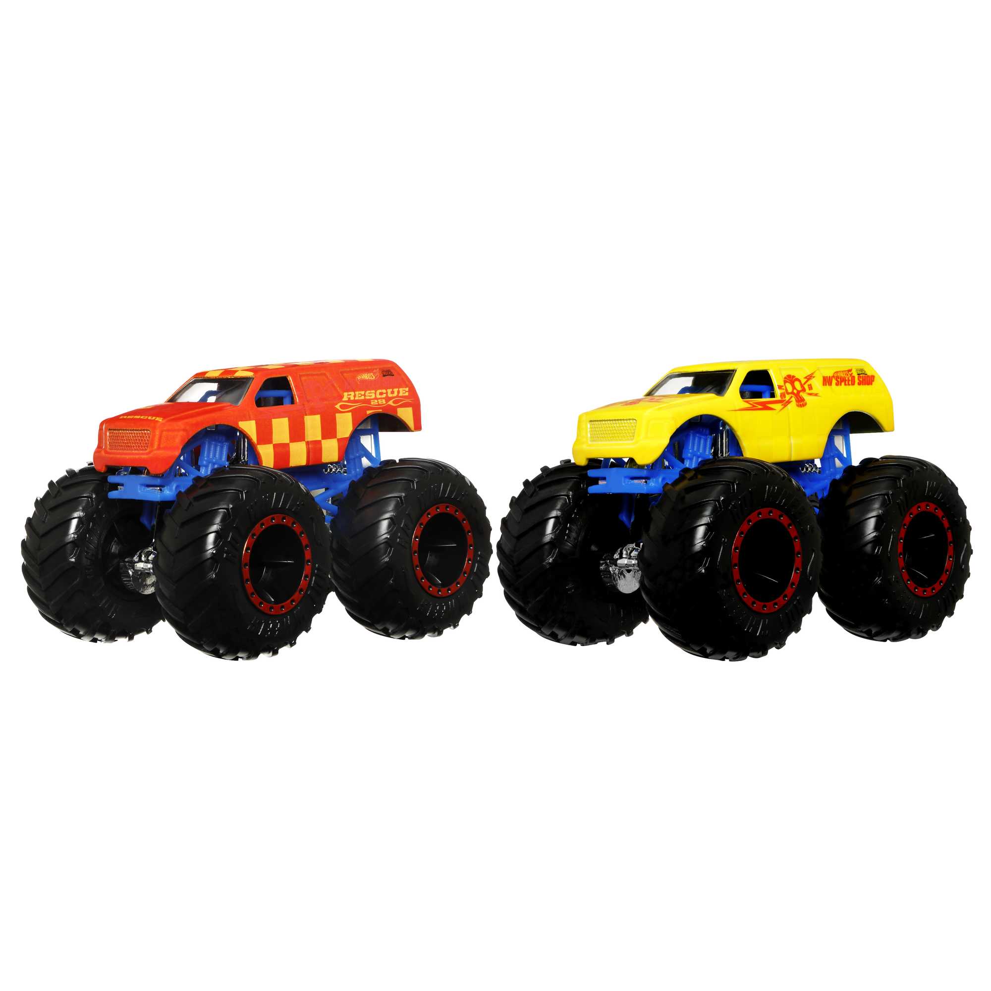 Hot Wheels Monster Trucks Color Shifters Town Hauler Vehicle