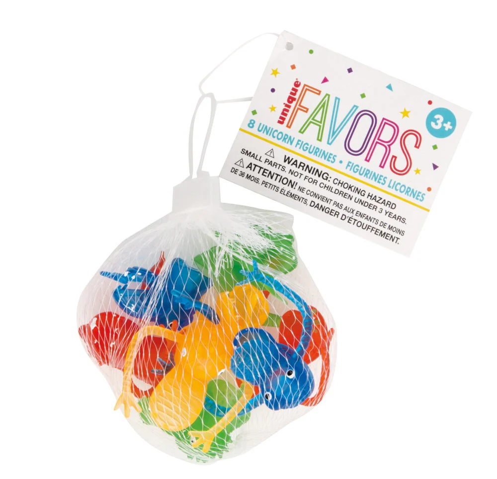 Monster Finger Puppet Net Bag 8ct