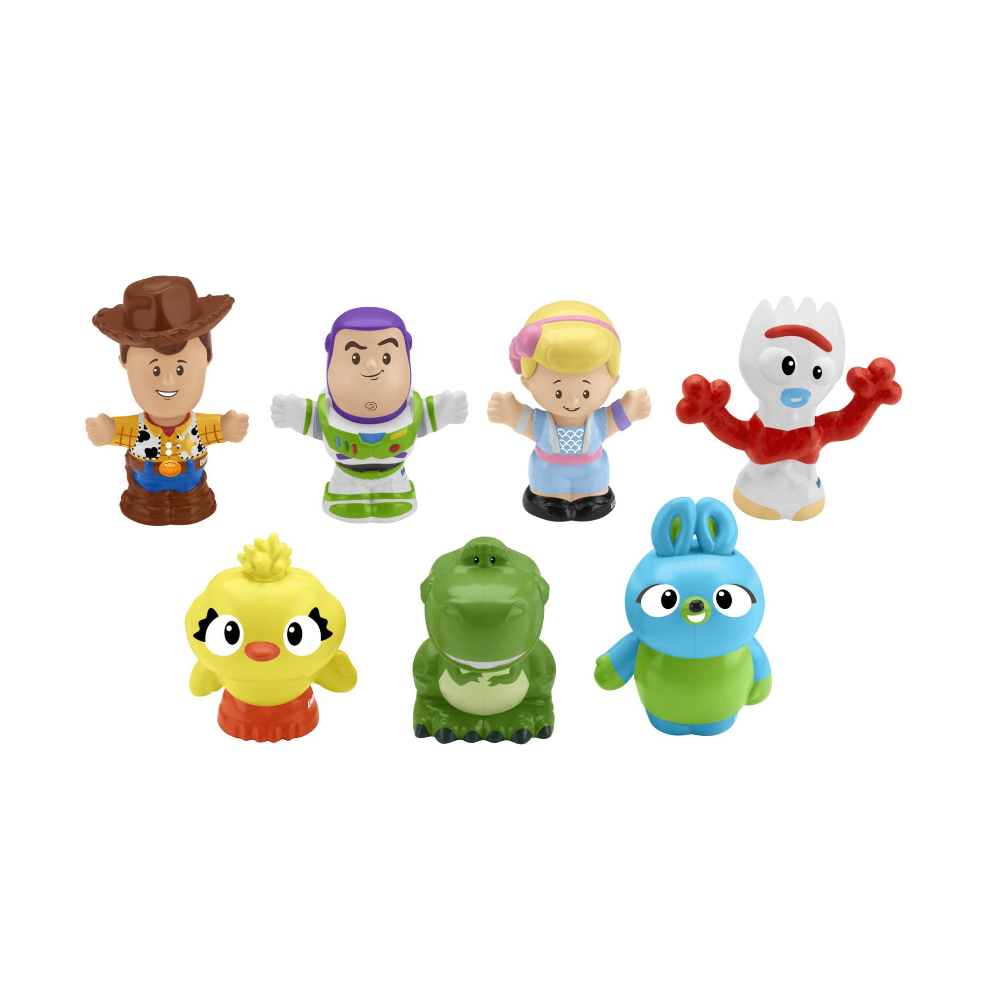 Disney Toy Story 7 Friends Pack Little People Figure Set With Woody & Buzz Lightyear For Toddlers