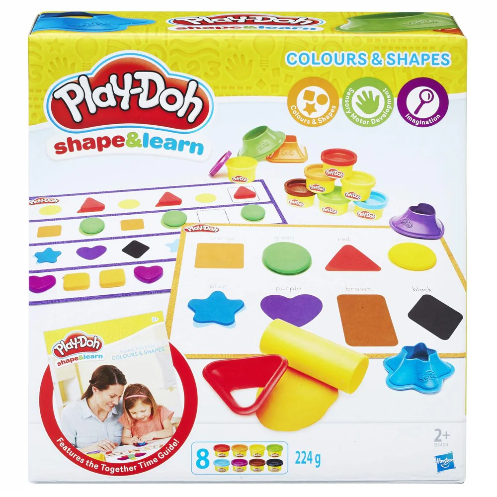 Play Doh Colors and Shapes
