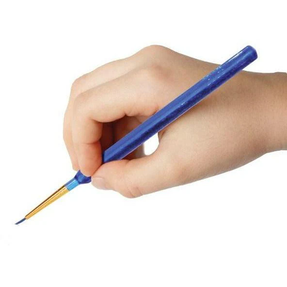 Creativity Street Beginners Paint Brush Triangular Handle 6ct Set