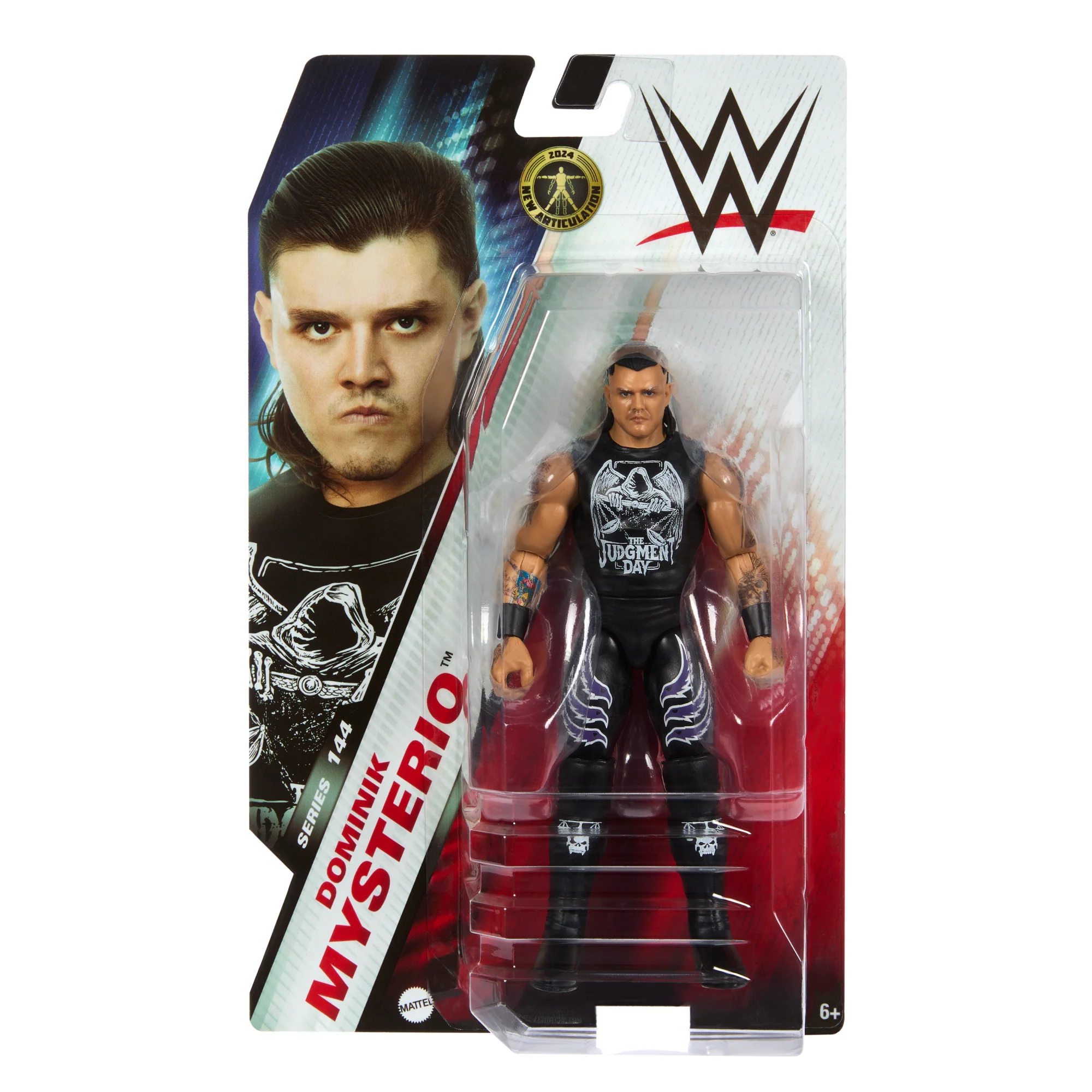 WWE Dominik Mysterio Action Figure, 6-inch Collectible Superstar With Articulation & Life-Like Look