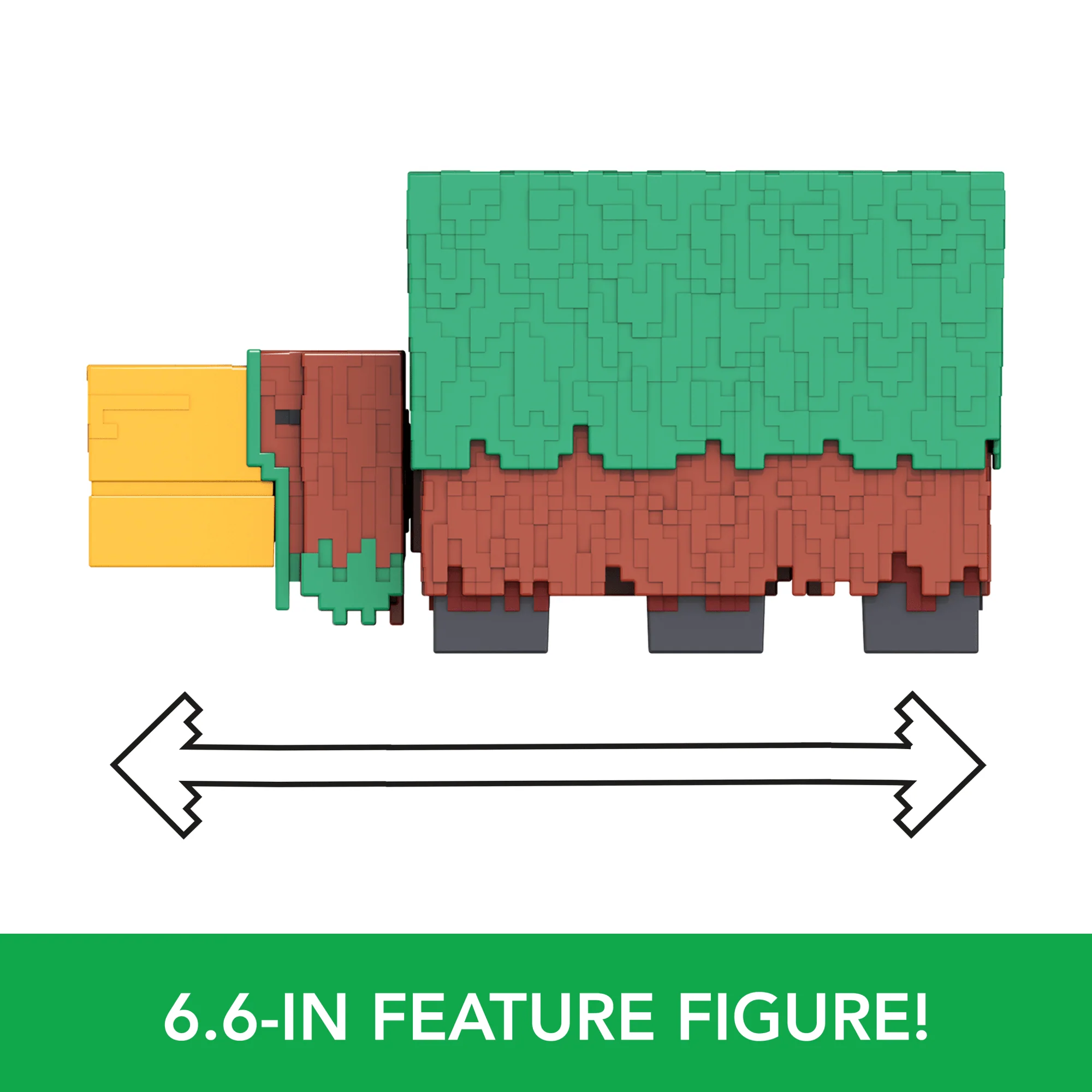 Minecraft Sniffer Action Figure With Game-Accurate Sounds, 3.25-Inch Scale Collectible Toy