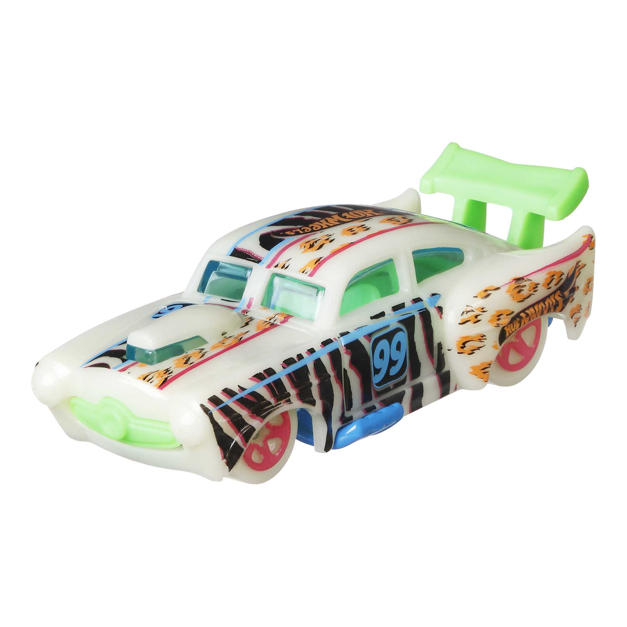 Hot Wheels Monster Trucks Coffret 10 Véhicules Phosphorescents
