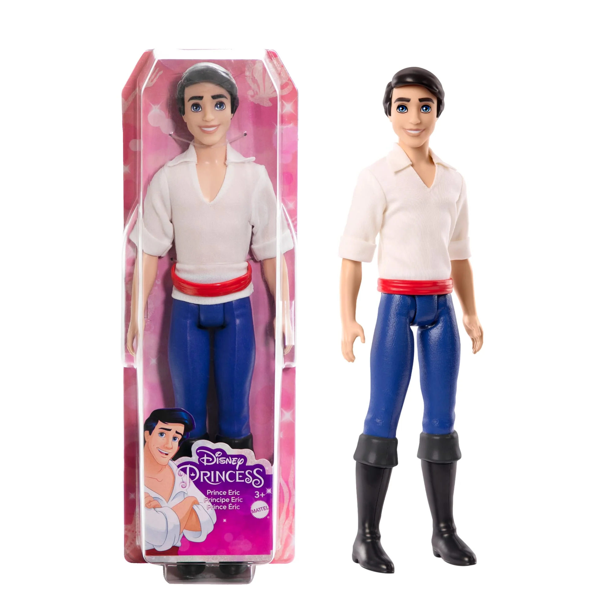 Disney Princess Prince Eric Fashion Doll in Look Inspired By Disney Movie The Little Mermaid