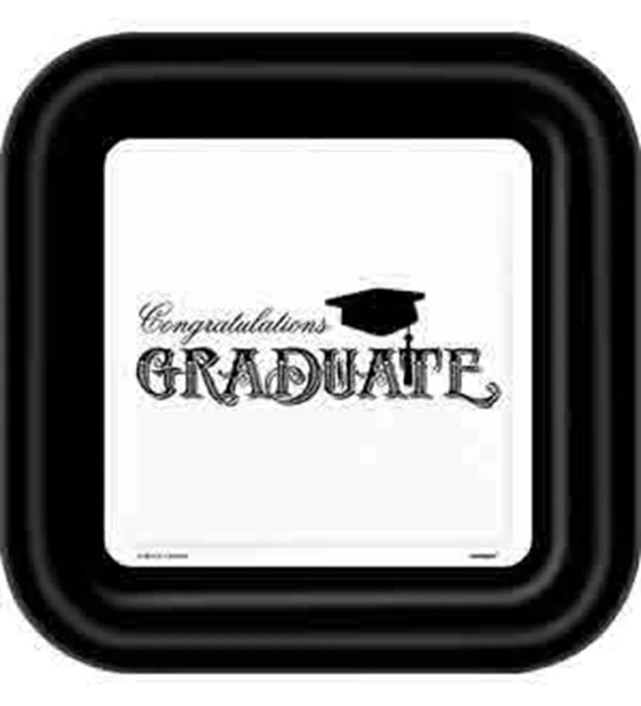 Simply Grad Plate (L) 8ct