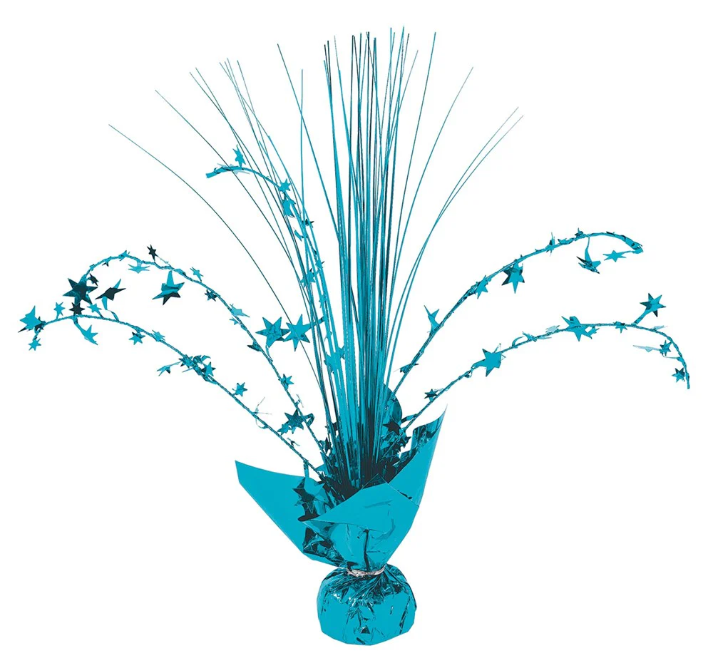 Spray Centerpiece 12in - Caribbean Blue