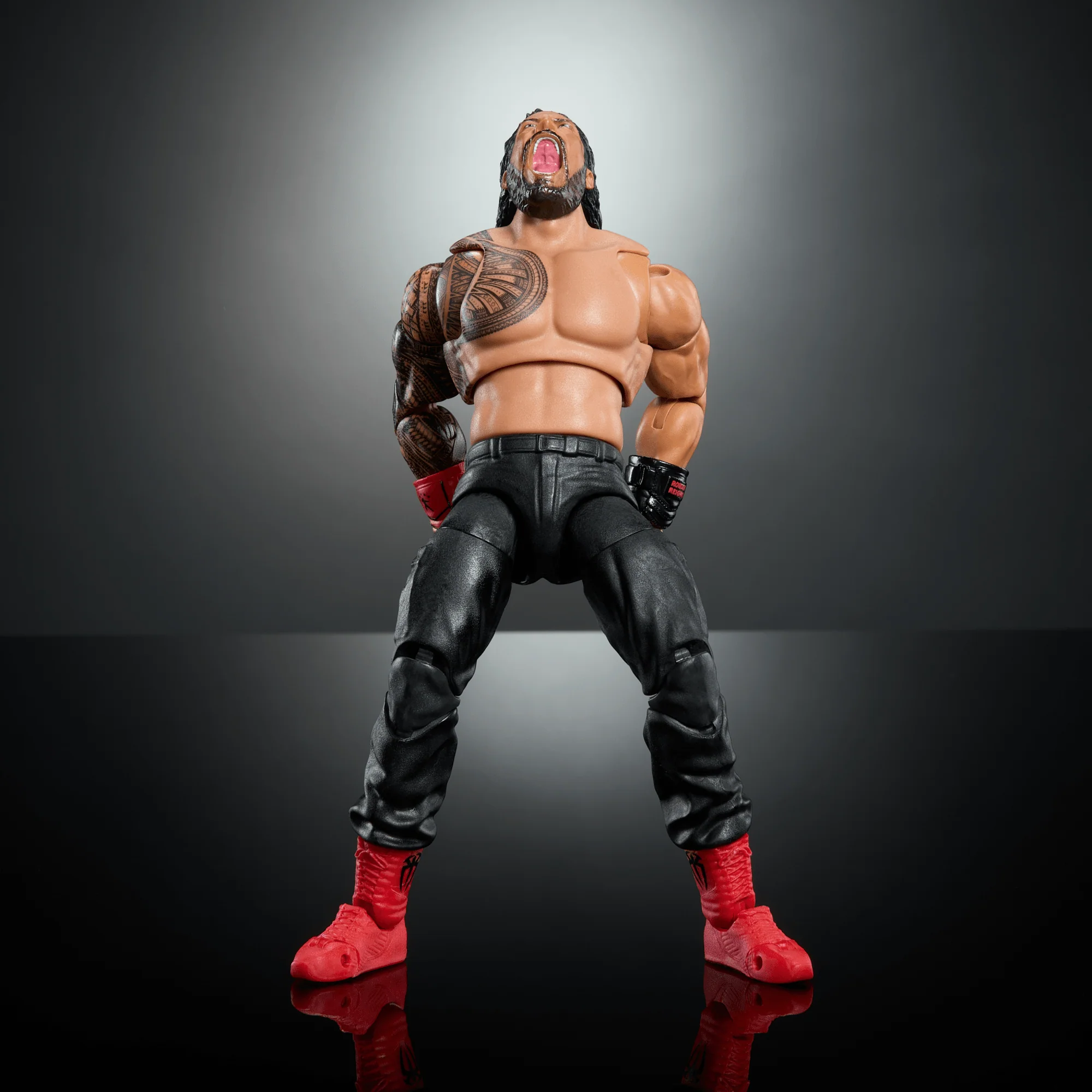 WWE Ultimate Edition Roman Reigns Action Figure & Accessories Set, 6-inch Collectible, 30 Articulation Points