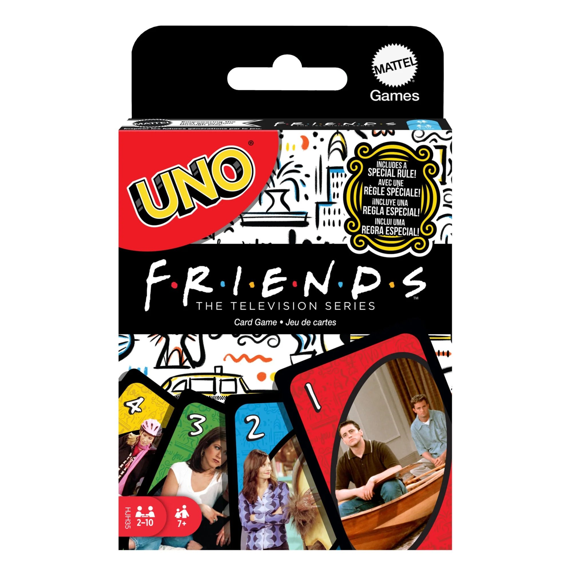 UNO Friends Card Game For Family, Adult & Party Nights, Collectible inspired By TV Series