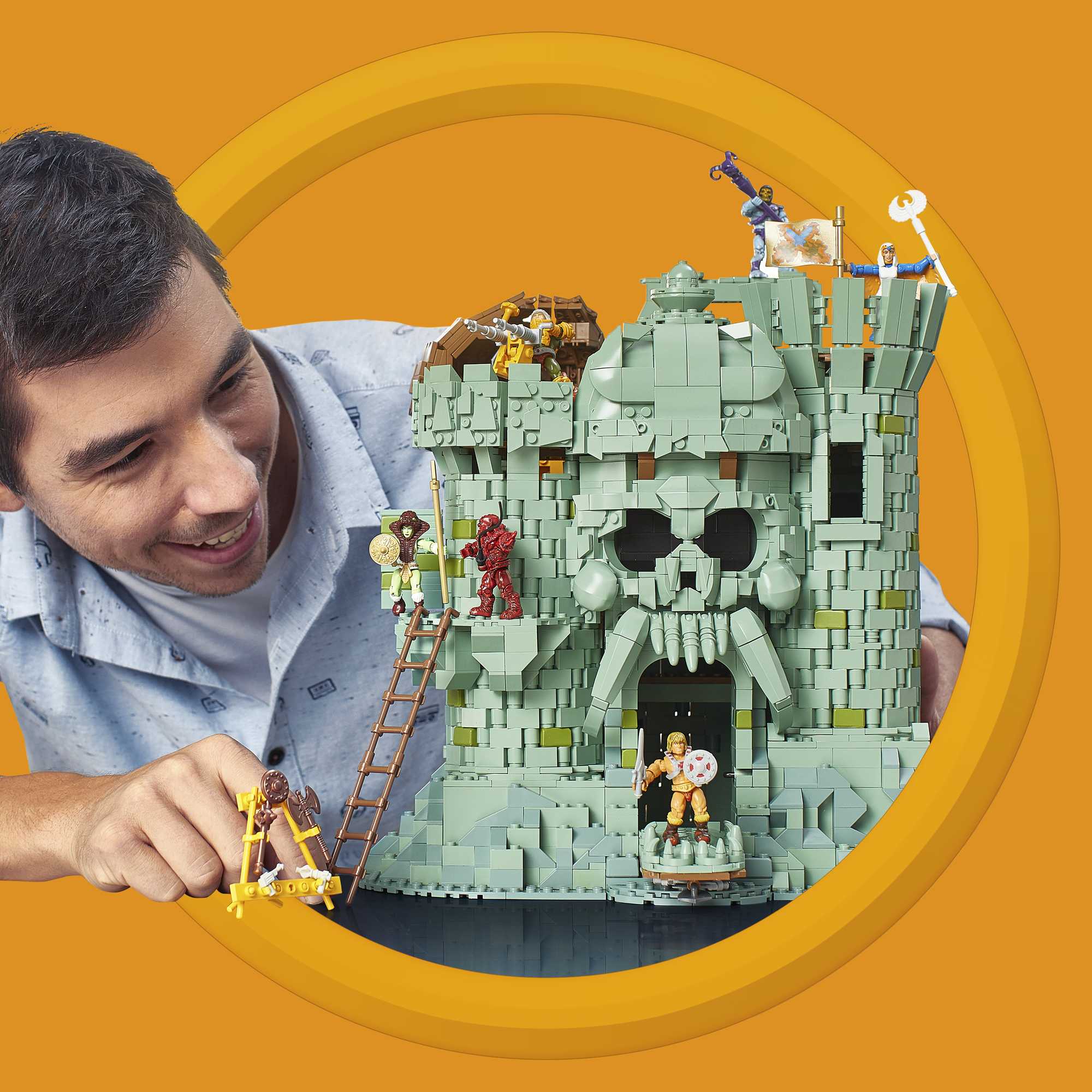 MEGA Masters Of The Universe Castle Grayskull Collectors Building Kit (3508 Pieces)