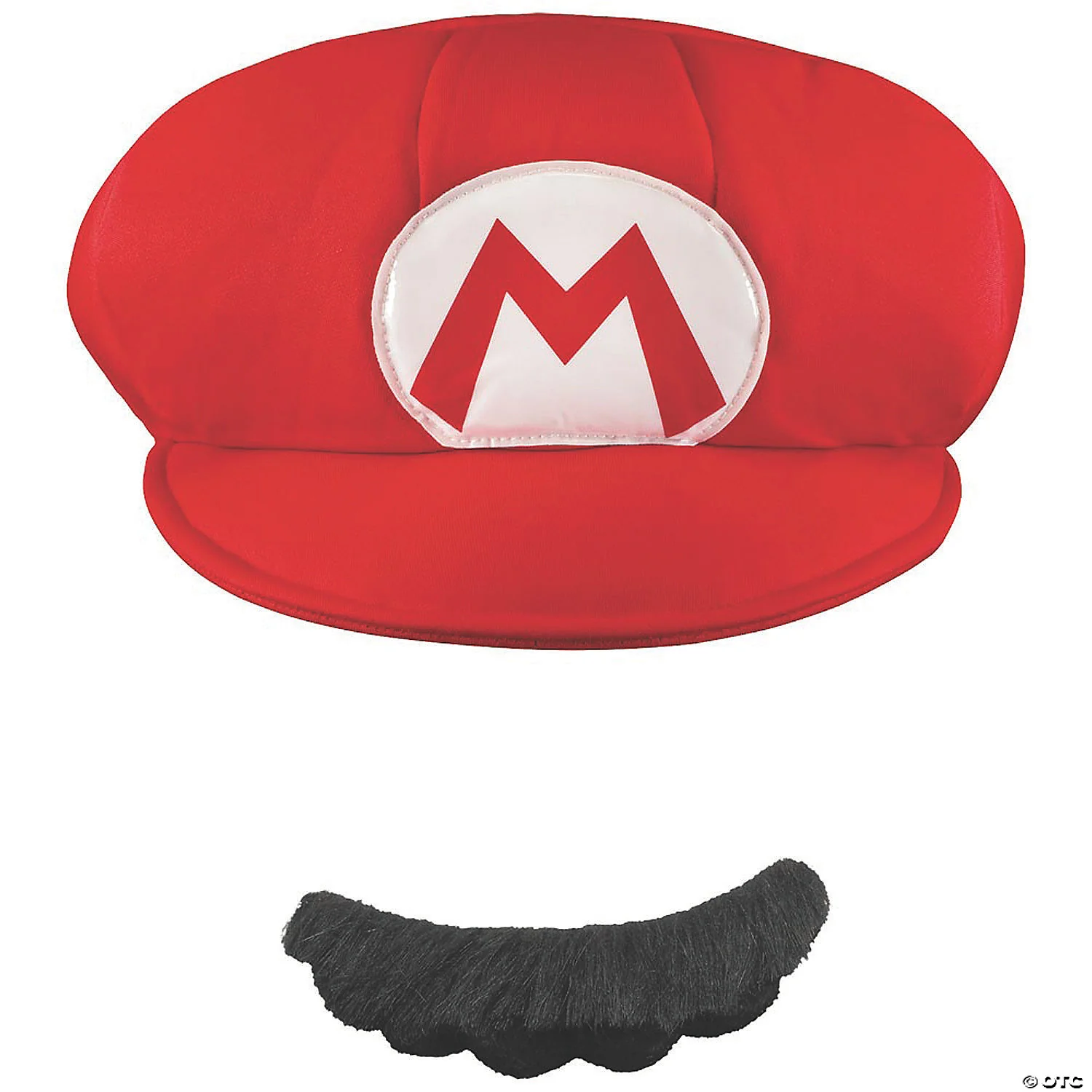Super Mario Hat & Mustache Costume Kit