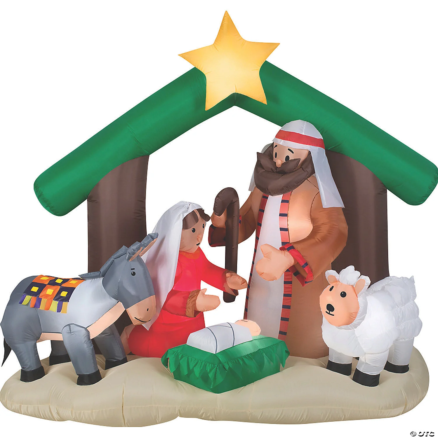 Inflatable Holy Family Nativity Scene