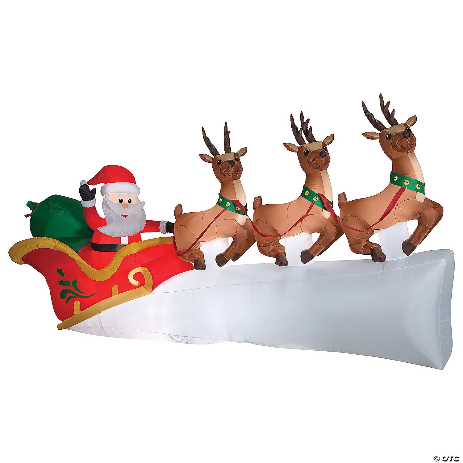 Santa in Sleigh Scene 68