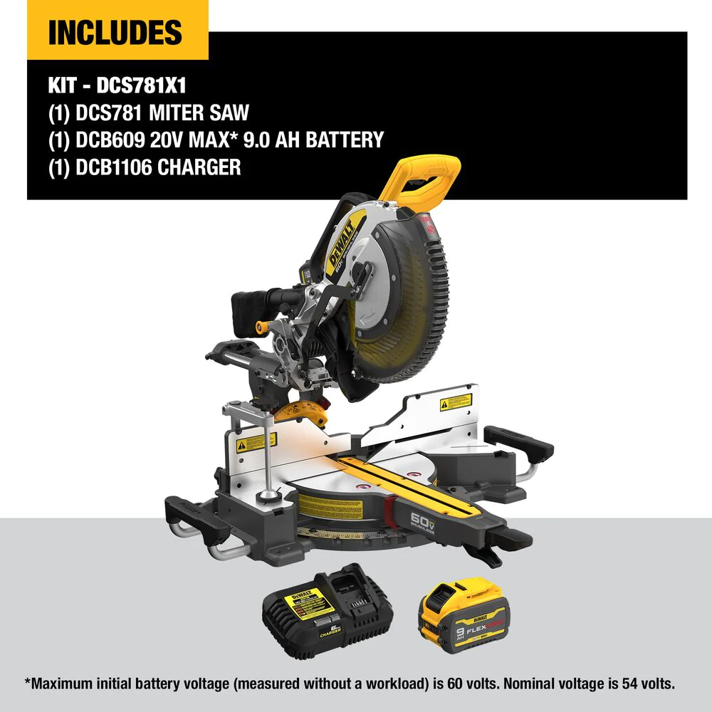 DeWALT DCS781X1 60V 12