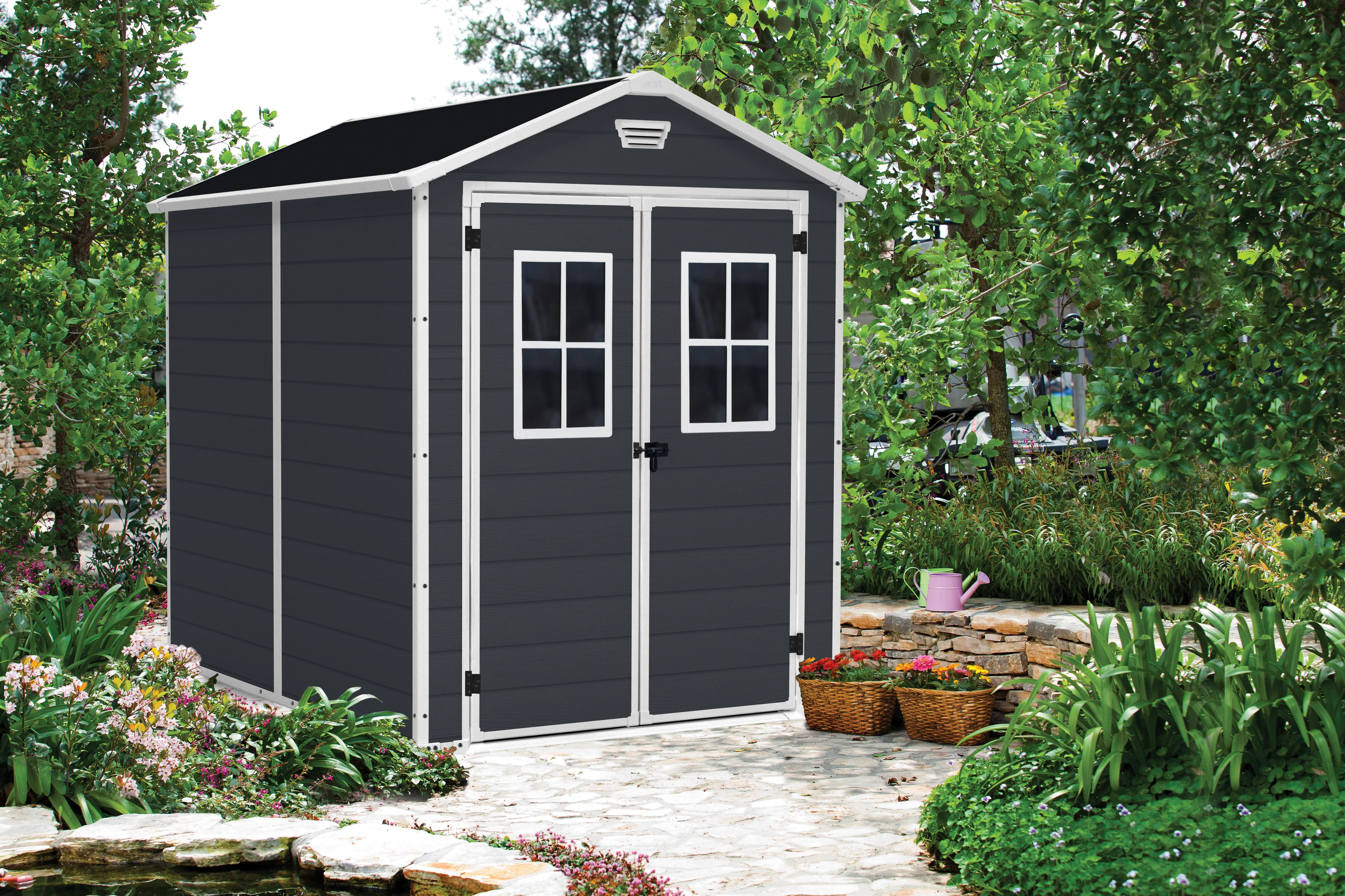 Manor 6 x 8 Garden Shed