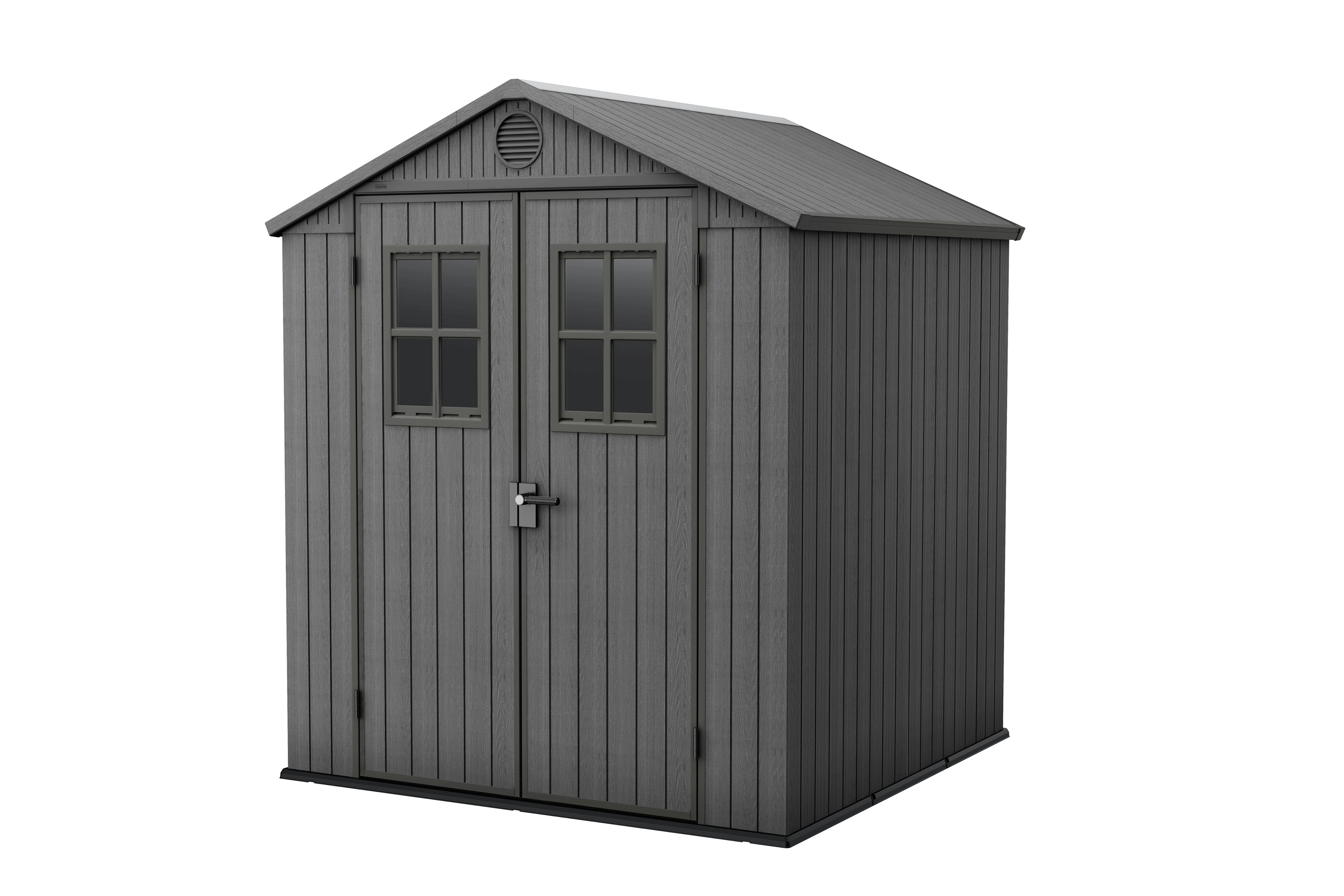 Darwin 6x6 Garden Shed - Grey