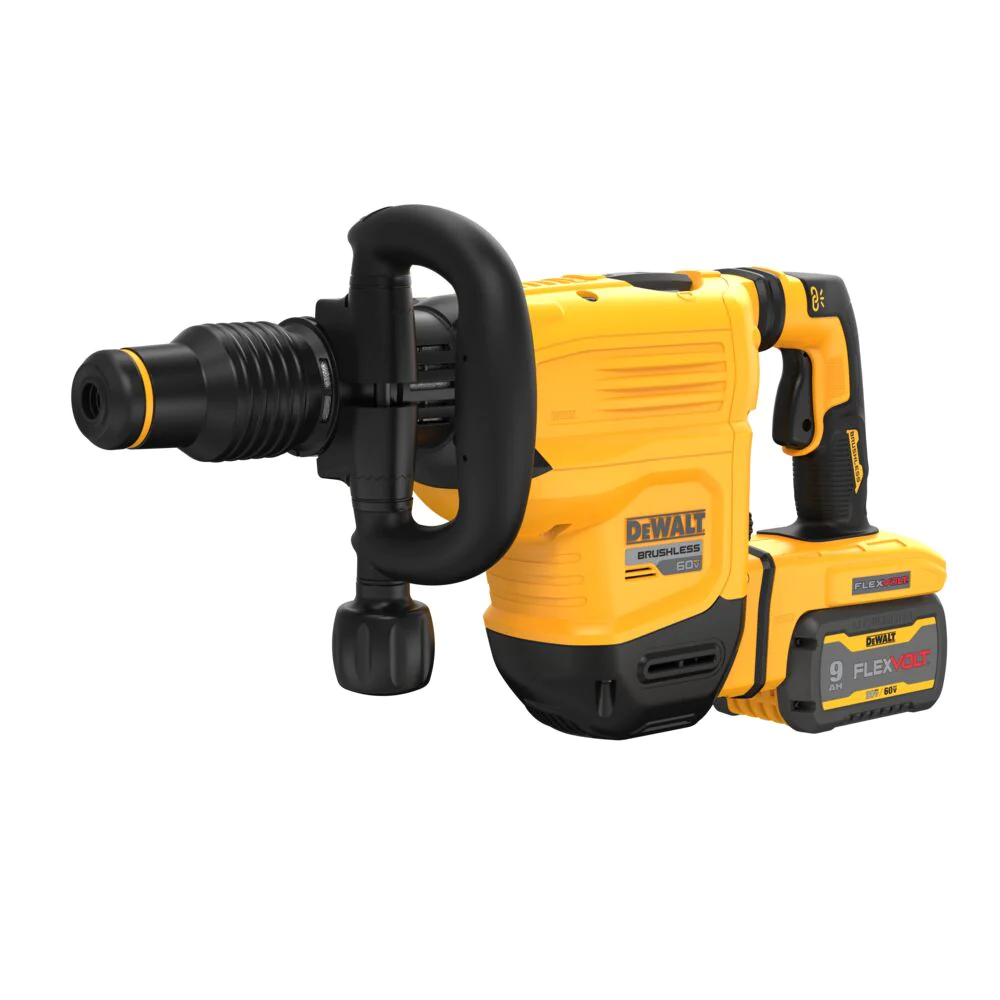 DeWALT DCH832X1 60V SDS MAX Cordless Lithium-Ion Chipping Hammer Kit