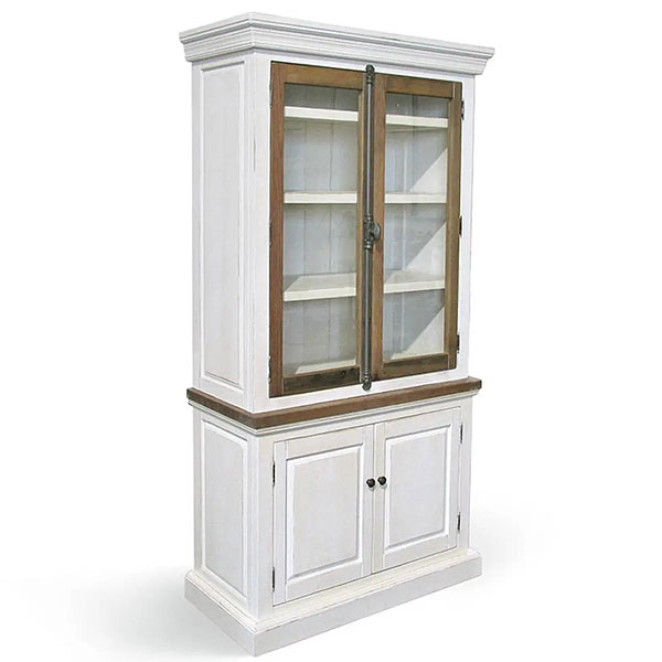 🎄New Year Sale🎉Wellington Full Door Glass Hutch