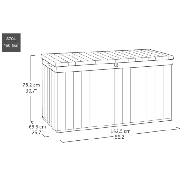 Darwin 570L Storage Box