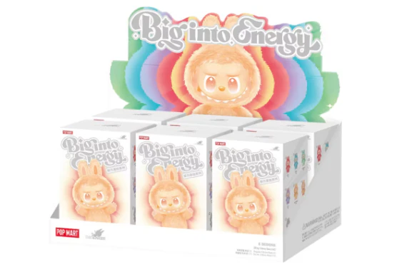 Pop Mart Labubu The Monsters Big Into Energy Series Love Vinyl Plush Pendant