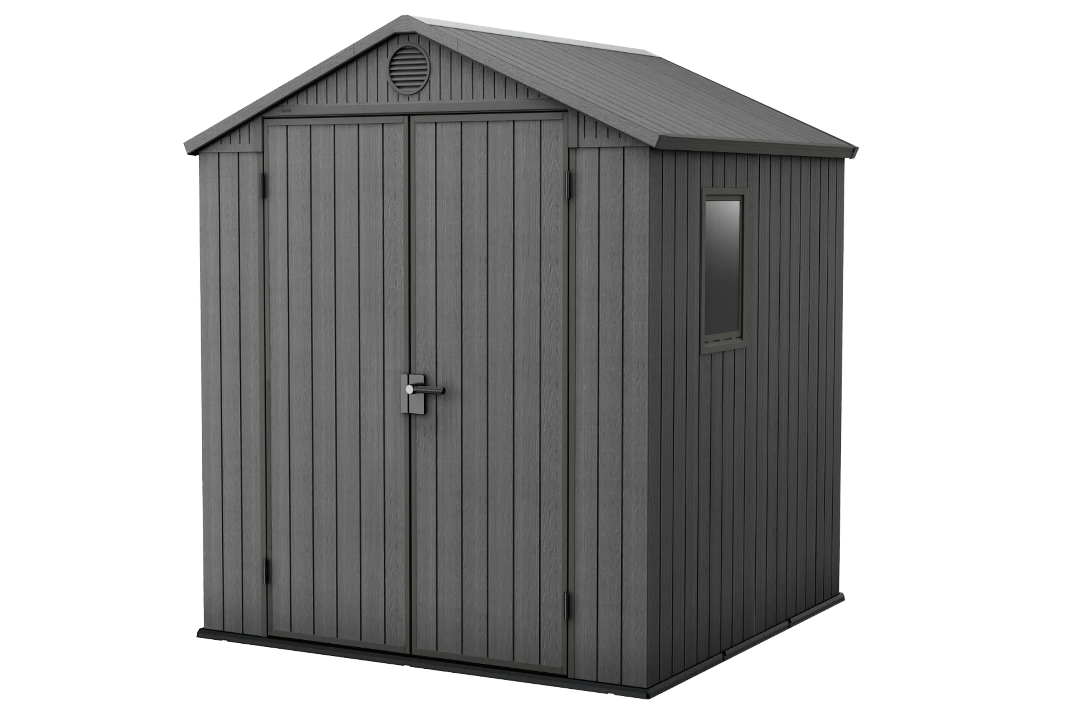 Darwin 6x6 Garden Shed - Grey