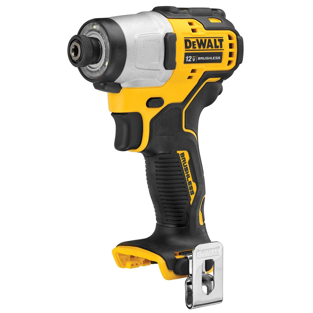 DeWALT DCF801B 12V MAX XTREME Brushless 1/4 Inch Impact Driver - Bare Tool