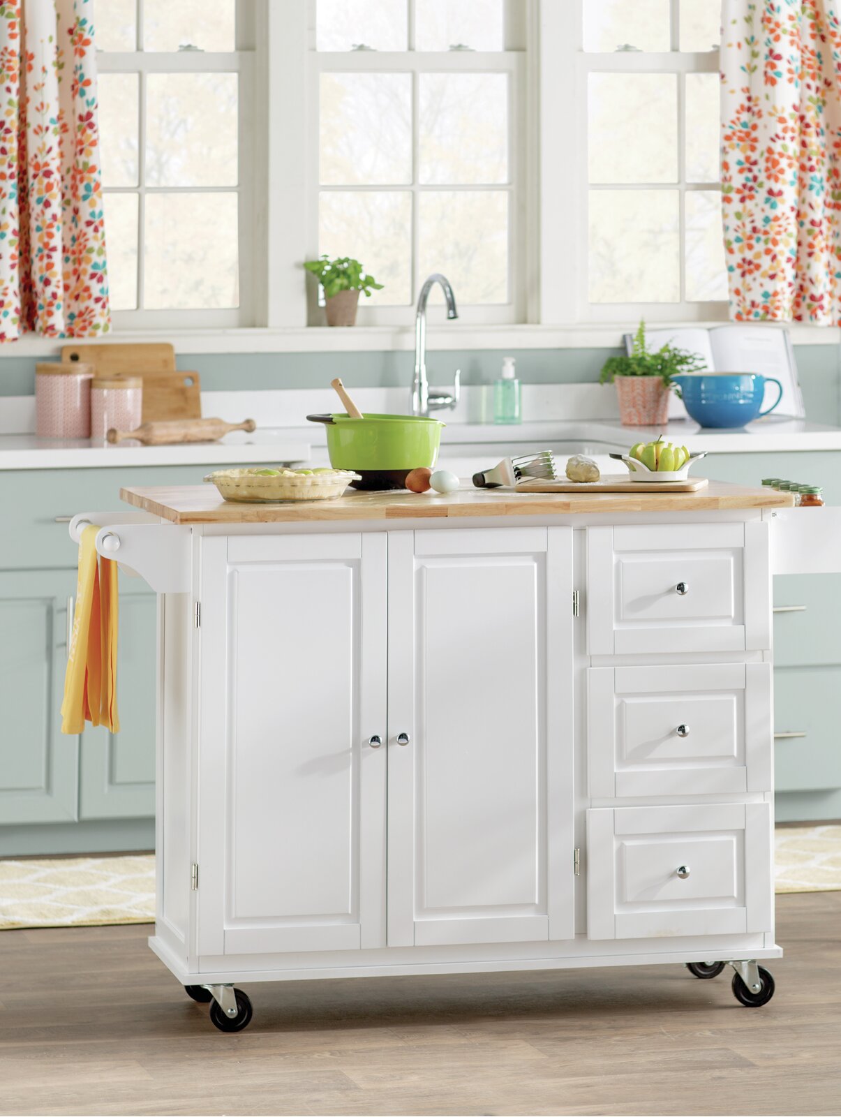 Hardiman Solid Wood Kitchen Cart