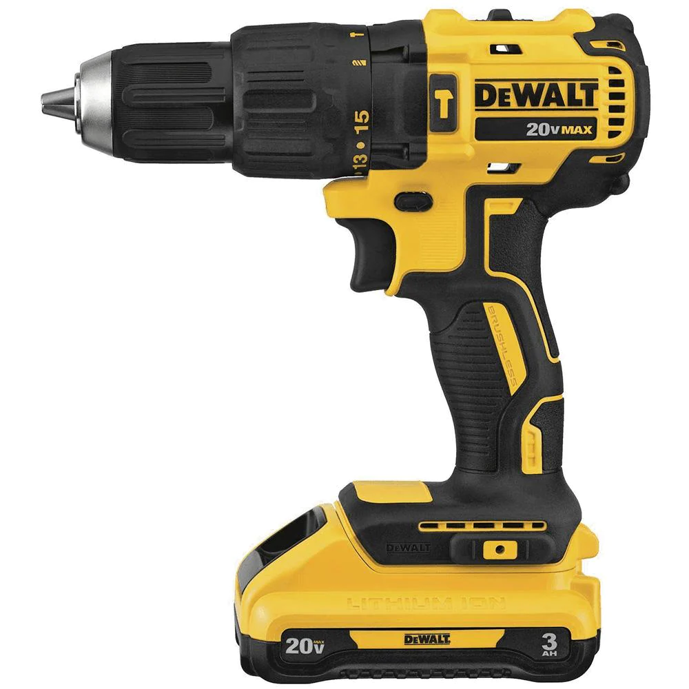 DeWALT DCD778L1 20V MAX Cordless Compact Brushless Hammerdrill Driver Kit