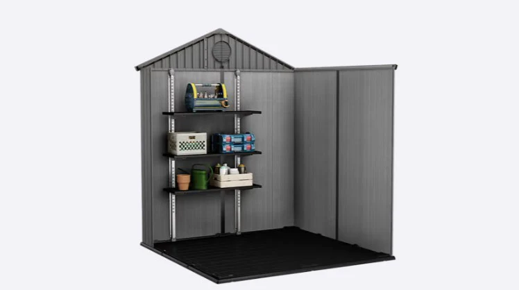 Darwin 6x6 Garden Shed - Grey