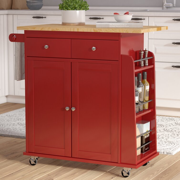 Ferraro Wood Kitchen Cart