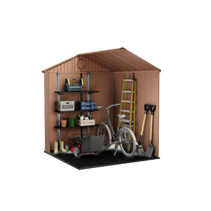 Darwin 6x6 Garden Shed - Brown